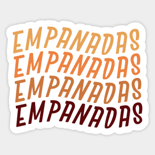 Empanadas fan club Sticker